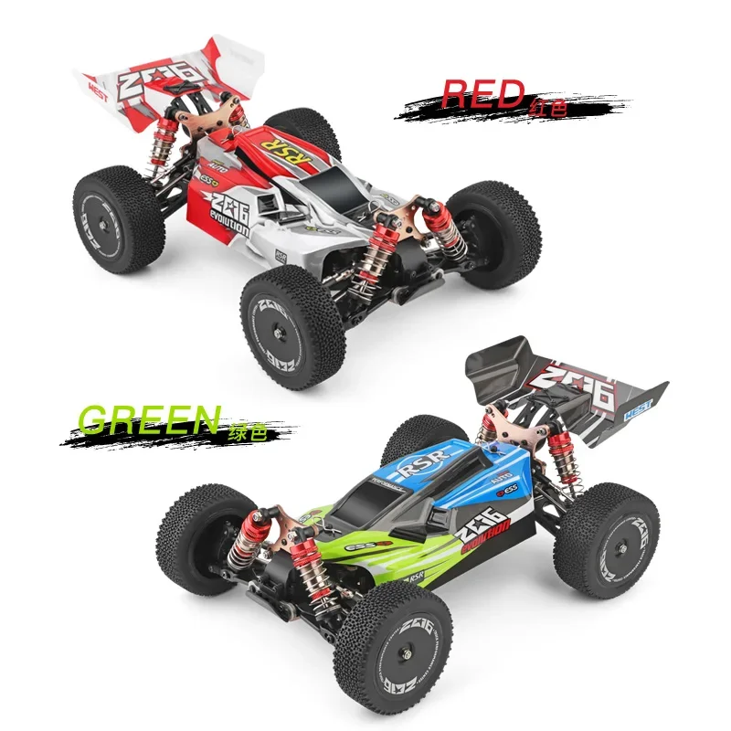 WLtoys 144010 144001 75KM/H 2.4G Racing RC Car Brushless 4WD High Speed Off-Road Remote Control Drift Toys for Children