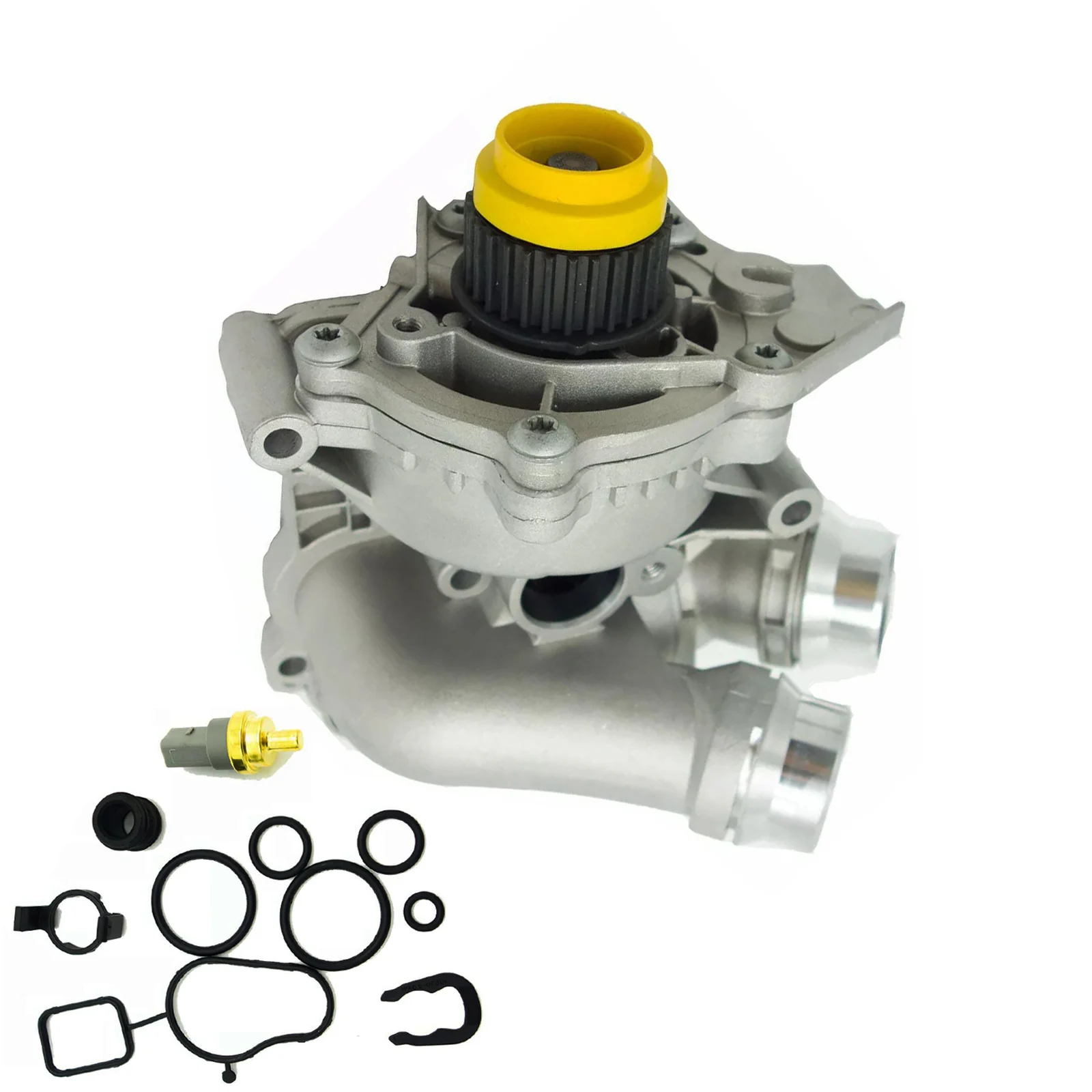 DAZE 06H121026DD 06H121026CD Aluminium Coolant Water Pump For Audi A3 A4 B8 A5Q5 VW Golf Jetta Tiguan Passat 1.8T 2.0 TFSI EA888