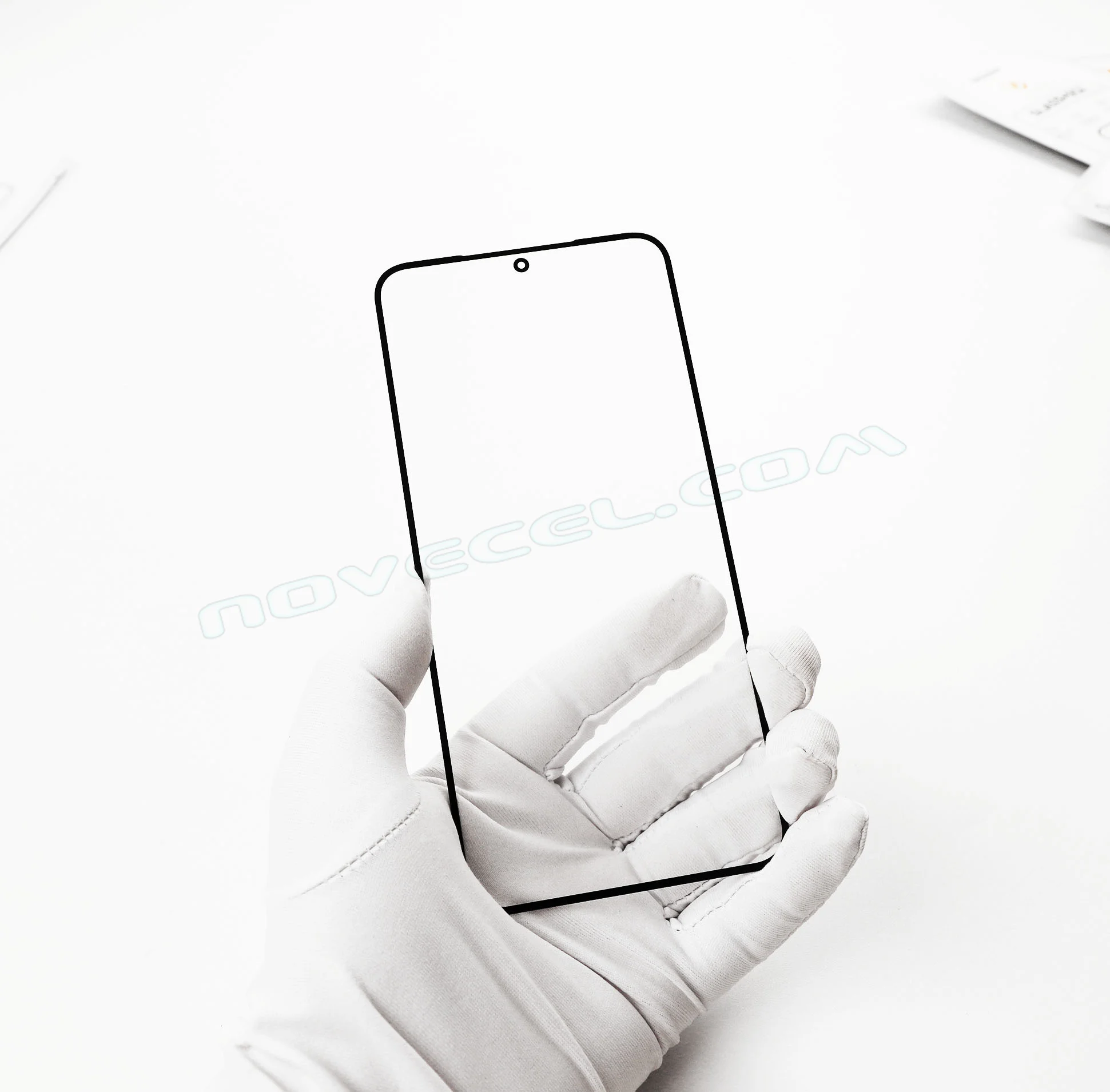 Novecel 10pc Front Screen Outer Glass With OCA For Samsung Galaxy S10E S20 Lite S20 S21 S23 S24 FE S25 edge N20 LCD Front Glass - Image 5