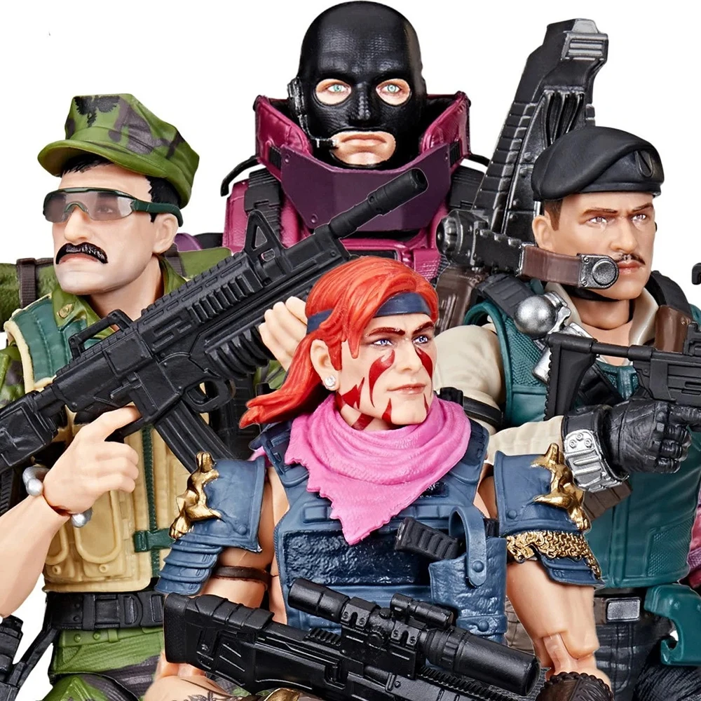 [متوفر] هاسبرو جي. ألعاب مجسمة من سلسلة جو كلاسيفيد، ليتيرنيك، S.A.W.-Viper and Dreadnok Zender مقاس 6 بوصات