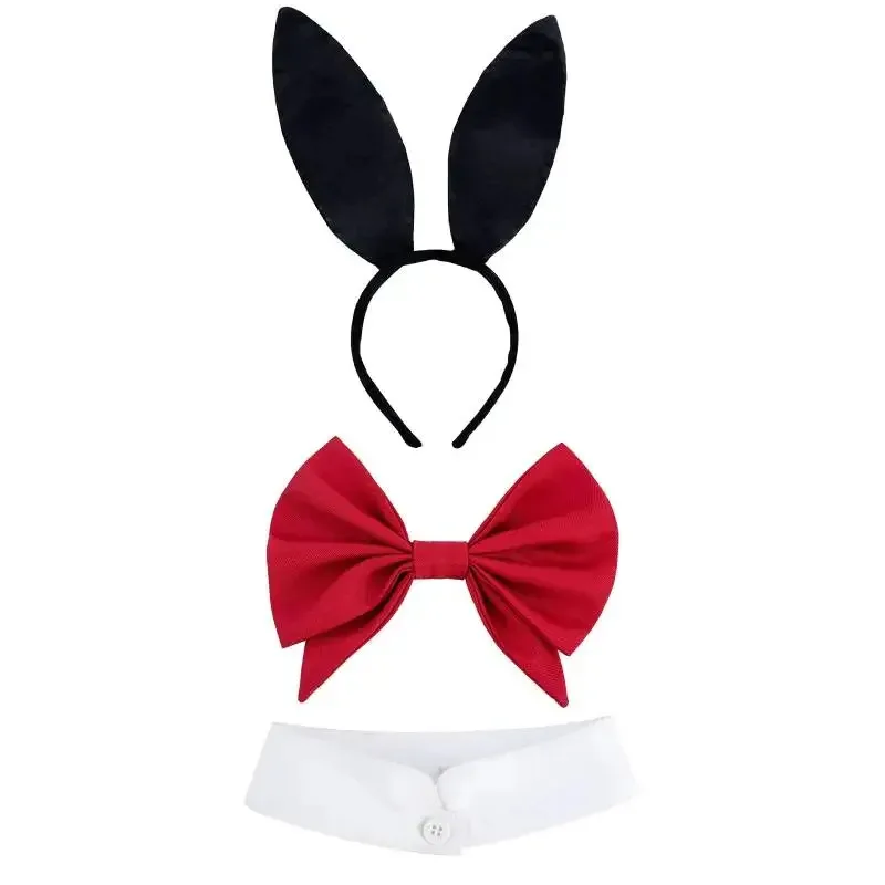 DY20WENAM Anime Dragonball Finding Cosplay Finding Bunny Girl Bodysuit Uniform Set Women Halloween Party Sexy Costume with Bunny