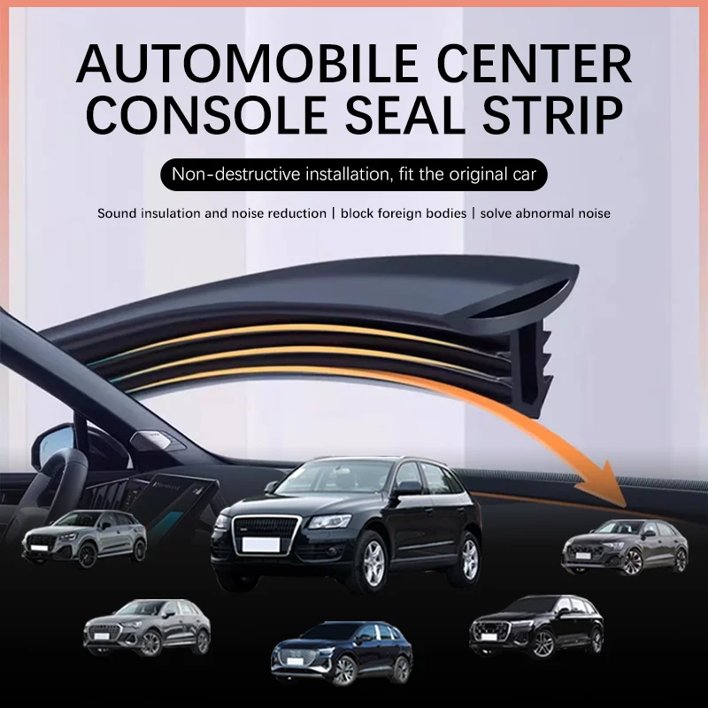 Car Sealing Strips Dashboard For VW Caddy MK2 MK3 MK4 MK5 Tiguan 1 MK1 Arteon Weatherstr Car-styling Interior Accessorie view 2