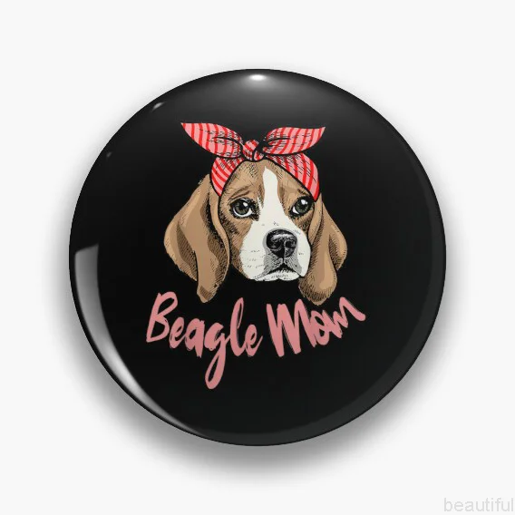 Beagle cute Broches  pin manga Collar  Funny  Badge  manga