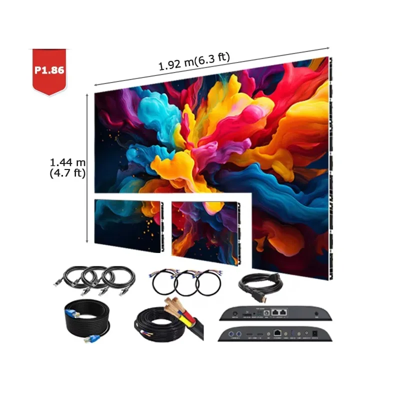 Turnkey LED Screen Package LED Stage Events Video Wall P2.9 P3.9 P4.8 Outdoor Capacitive Rental LED Display