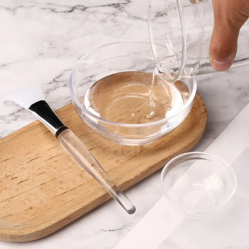 10/5/3/1pcs Gezichtsmasker Kom Mengkom Acryl Olie Kom Set Gezicht modder Mengborstel Applicator Schoonheidssalon DIY Huidverzorging Gereedschap