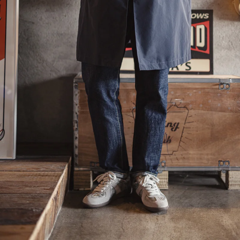 حذاء مدرب كاجوال من Maden حذاء رياضي رجالي منخفض الجودة من الحرير الفضي مع طباعة بيزلي حذاء مدرب ألماني عتيق للشارع #3