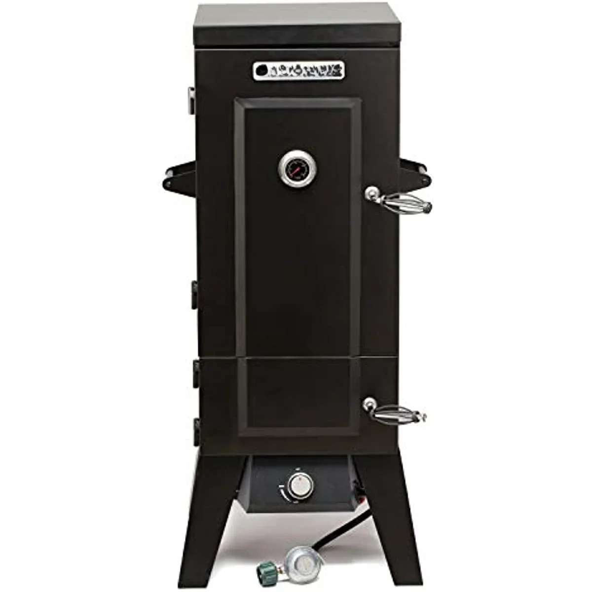 COS-244 Vertical Propane Smoker with Temperature & Smoke Control, Four Removable Shelves, 36