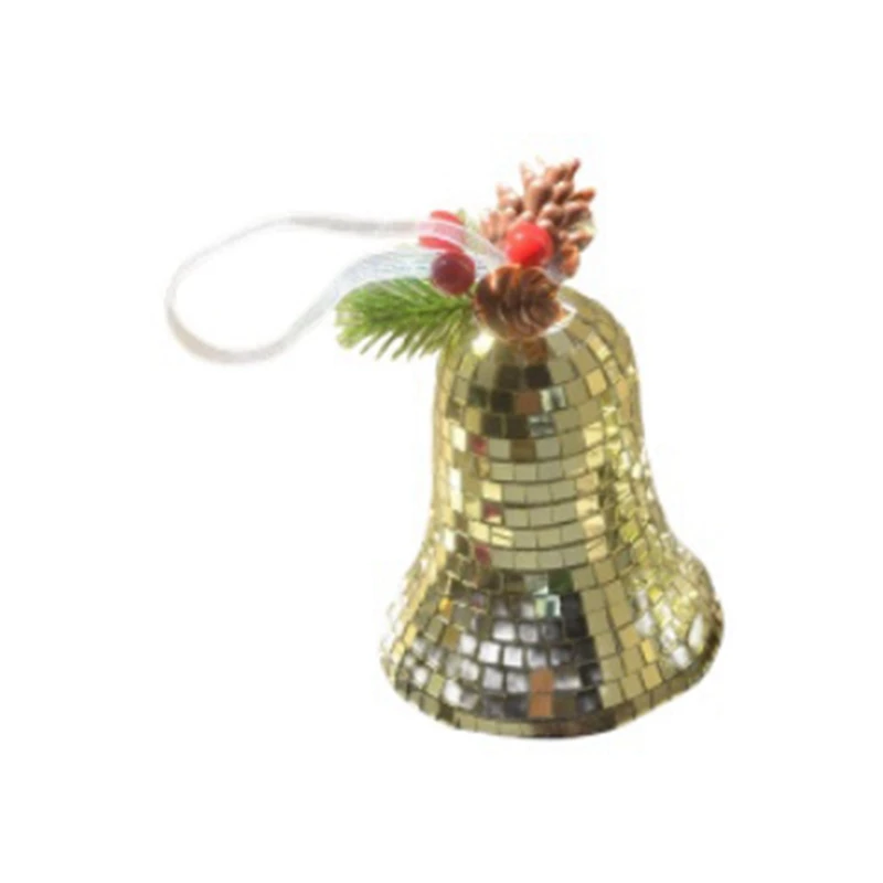 HOT SALE Bell Christmas Bells Pendants Christmas Craft Christmas Tree Hanging Bells Tree Decor New Year Gifts