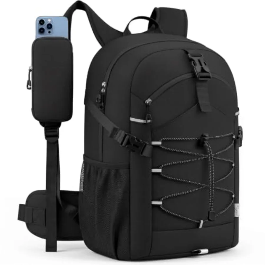 Hiking Travel Backpack for Men Women 25L - Small Lightweight Waterproof Outdoor Camping Backpack/Day Pack, Hiking Daypack with