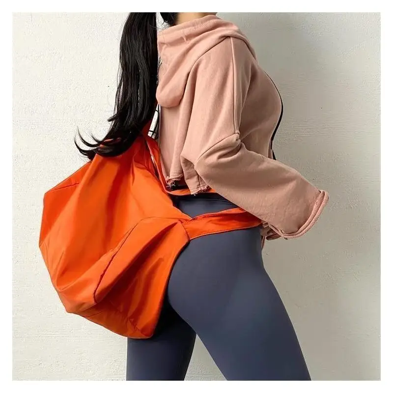 

Женский рюкзак-сумка для путешествий, сумка для йоги, однотонная, для фитнеса, путешествий, танцев, с возможностью нанесения логотипа, на плечо, через плечо, милая, стильная.