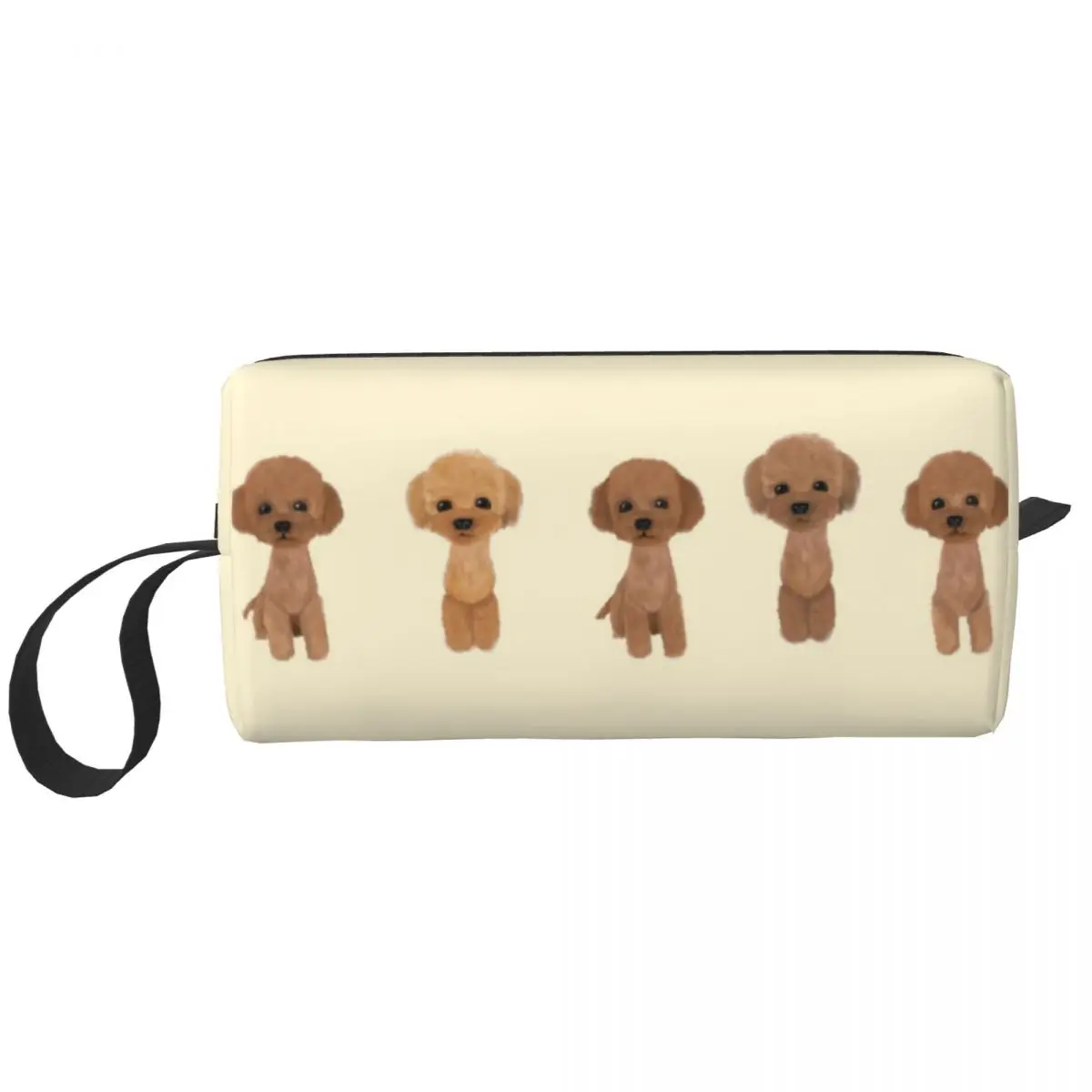 

Custom Kawaii Poodle Dog Travel Cosmetic Bag Women Puppy Pet Toiletry Makeup Organizer Ladies Beauty Storage Dopp Kit