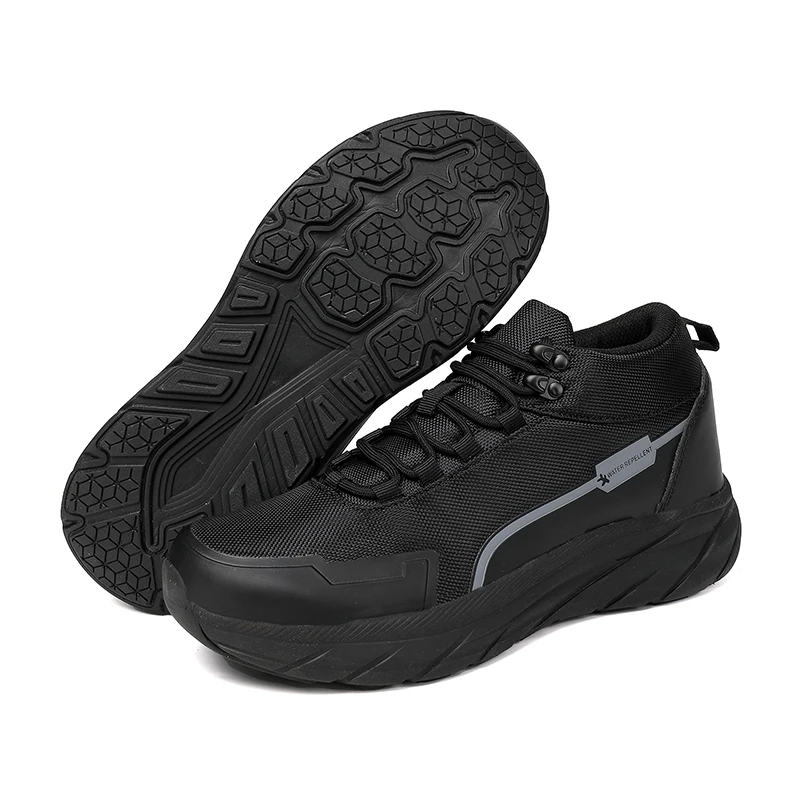 أحذية المشي لمسافات طويلة للرجال مقاومة للماء، أحذية رياضية مضادة للتصادمات والرحلات، أحذية مشي للياقة البدنية خفيفة الوزن، أحذية مقاومة للانزلاق #6