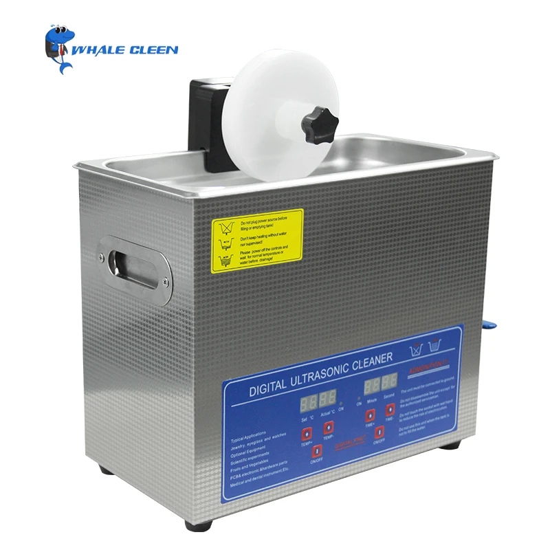 ブルーホエール 6.5L ポータブル デジタル プロ仕様 超音波レコードクリーナー