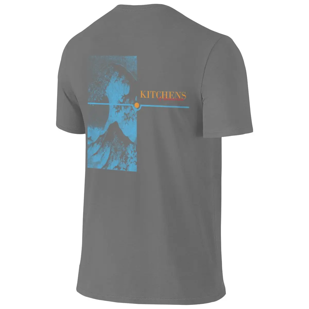Kitchens Of Distinction Salt Style Reversible T-shirt Japanese Style City Boy Versatile Outerwear Shirt