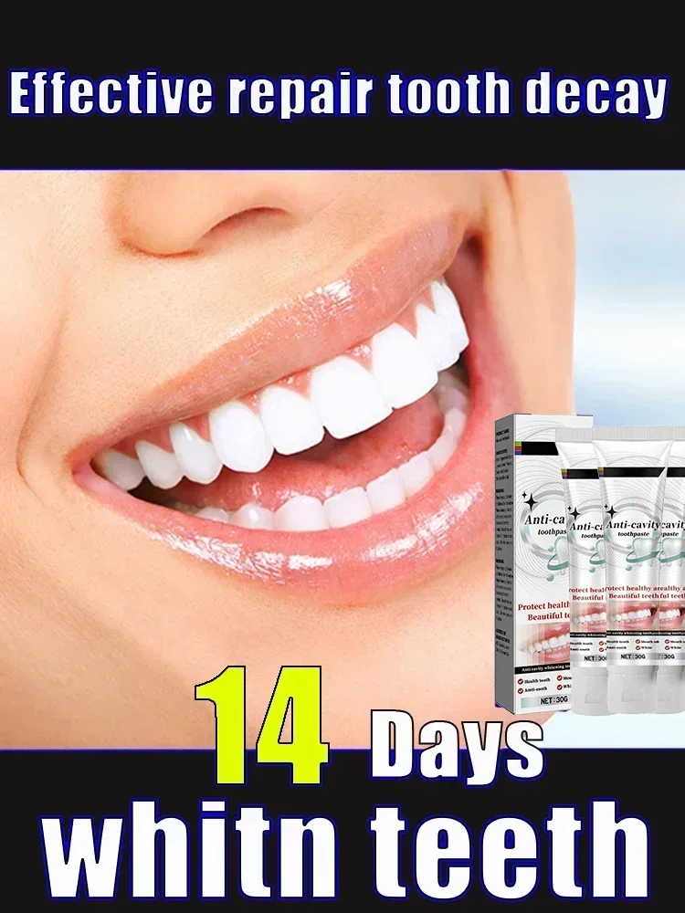 

Whitening toothpaste restores sensitive teeth Teeth Whitening Essence cleans oral hygiene, freshens bad breath, removes plaque,