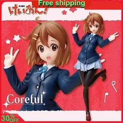 20cm K-ON!、K-ON! Anime Figures Hirasawa Yui Akiyama Mio Uniforms Beautiful Girl Kawaii Action Figure PVC Model Doll Gift Toys
