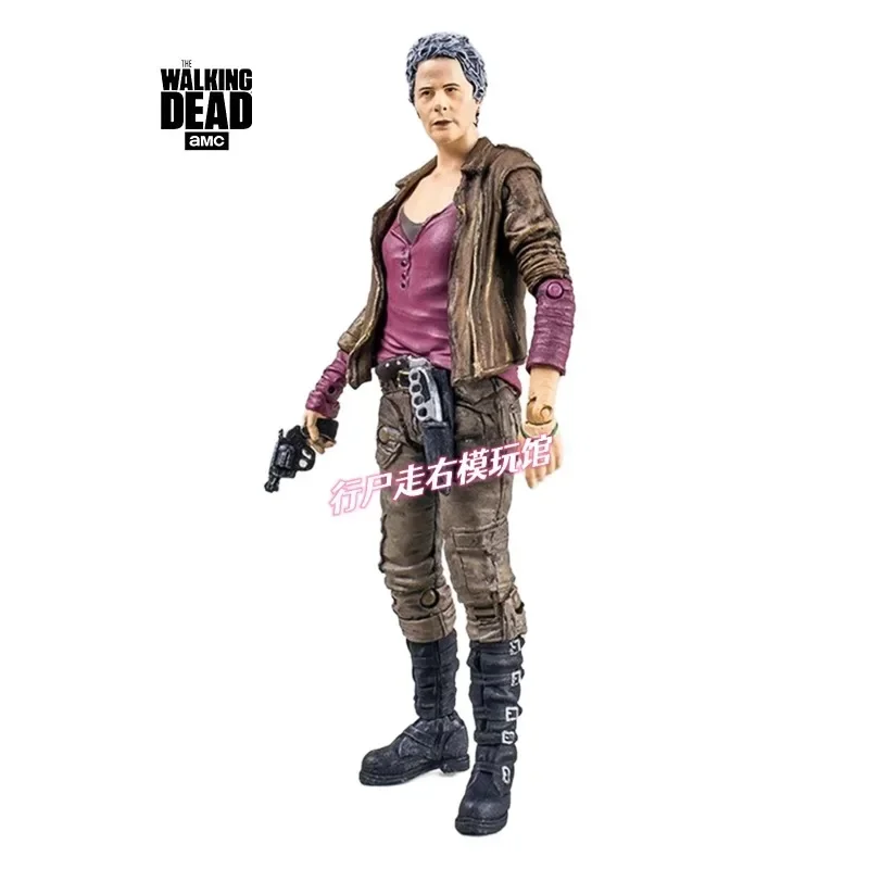 Carol Peletier 12cm Action Figure Walking Dead Scale Model Collectible Gift Toy