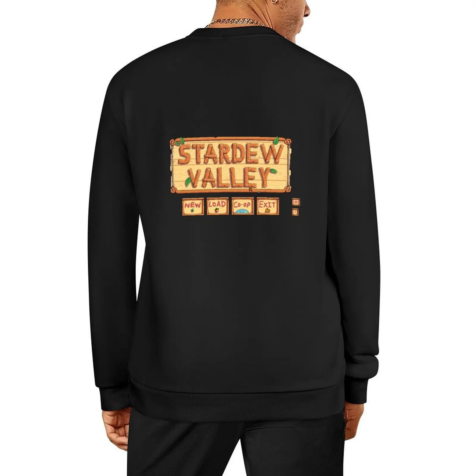 

stardew valley menu Pullover men's winter sweater japanese style men's clothes men clothes new sweatshirt