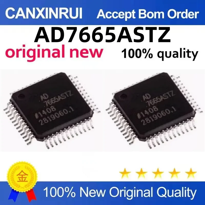 

AD7665ASTZ QFP48 package New original chip