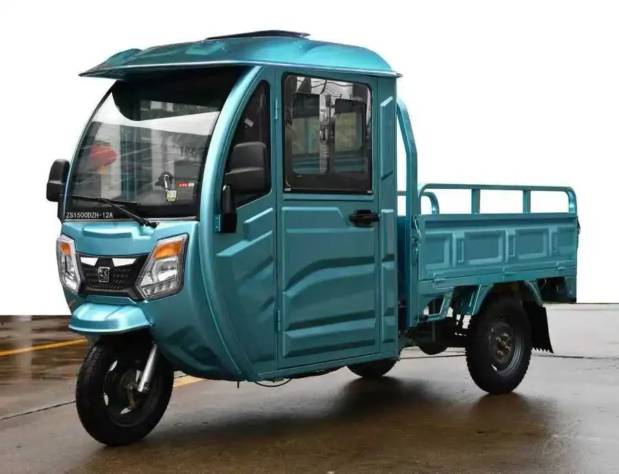 NEW Heavy Duty Electric Tricycle Battery Passenger Electric Electric Tricycle Freight Cargo Truck Tricycle 300kg