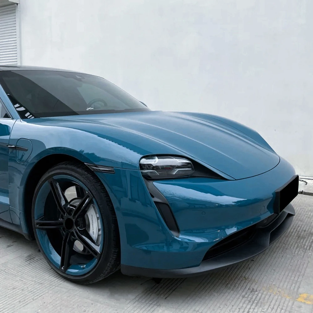 

Car Sticker Vinyl Wrapping Film Neptune Blue Color Change Film Bubble Free Wrap Film Car Accessories Interior Exterior Decora