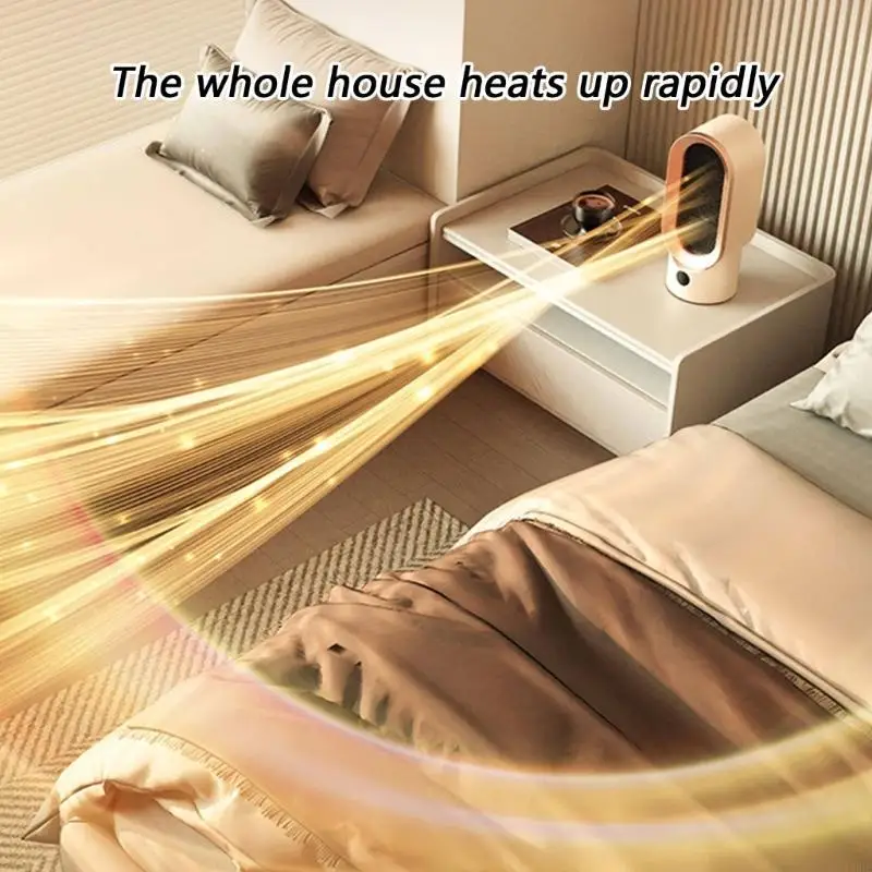 Aquecedores ambiente portáteis Aquecedores pequenos modernos adequados para ambiente escritório casa