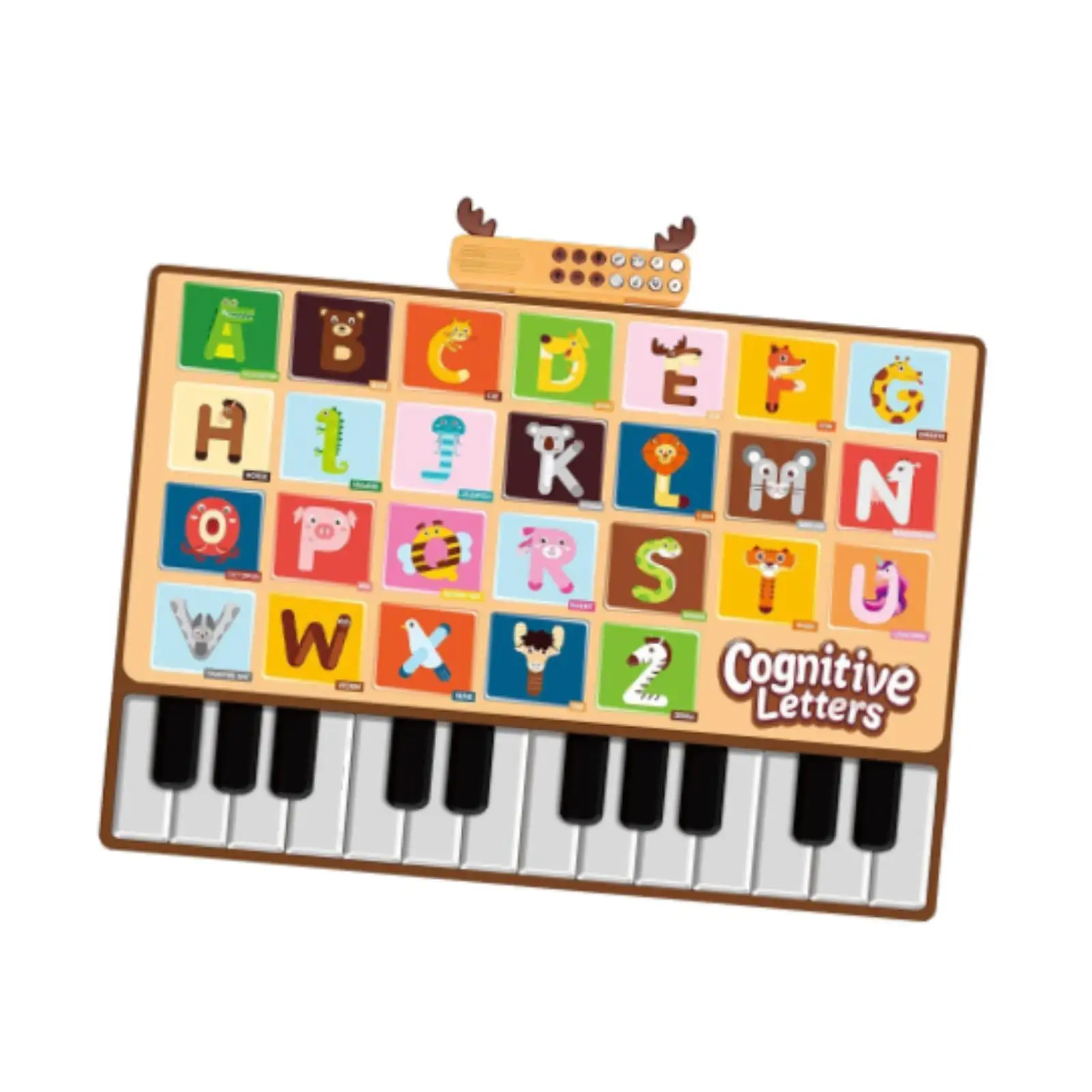 

Piano Mat with 26 Letters Music Dance Play Mat for Boys Girls Adults Kids