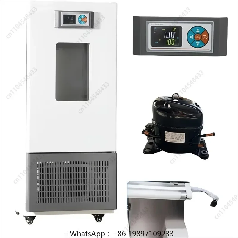 -40-65 Degrees 150L Stainless Steel Liner Heating Chamber Low Temperature Incubator For Laboratory