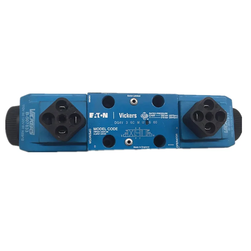 Eaton Vickers Solenoid Directional Control Valve DG4V-3-6C-M-U-B6-60 for Concrete Pump