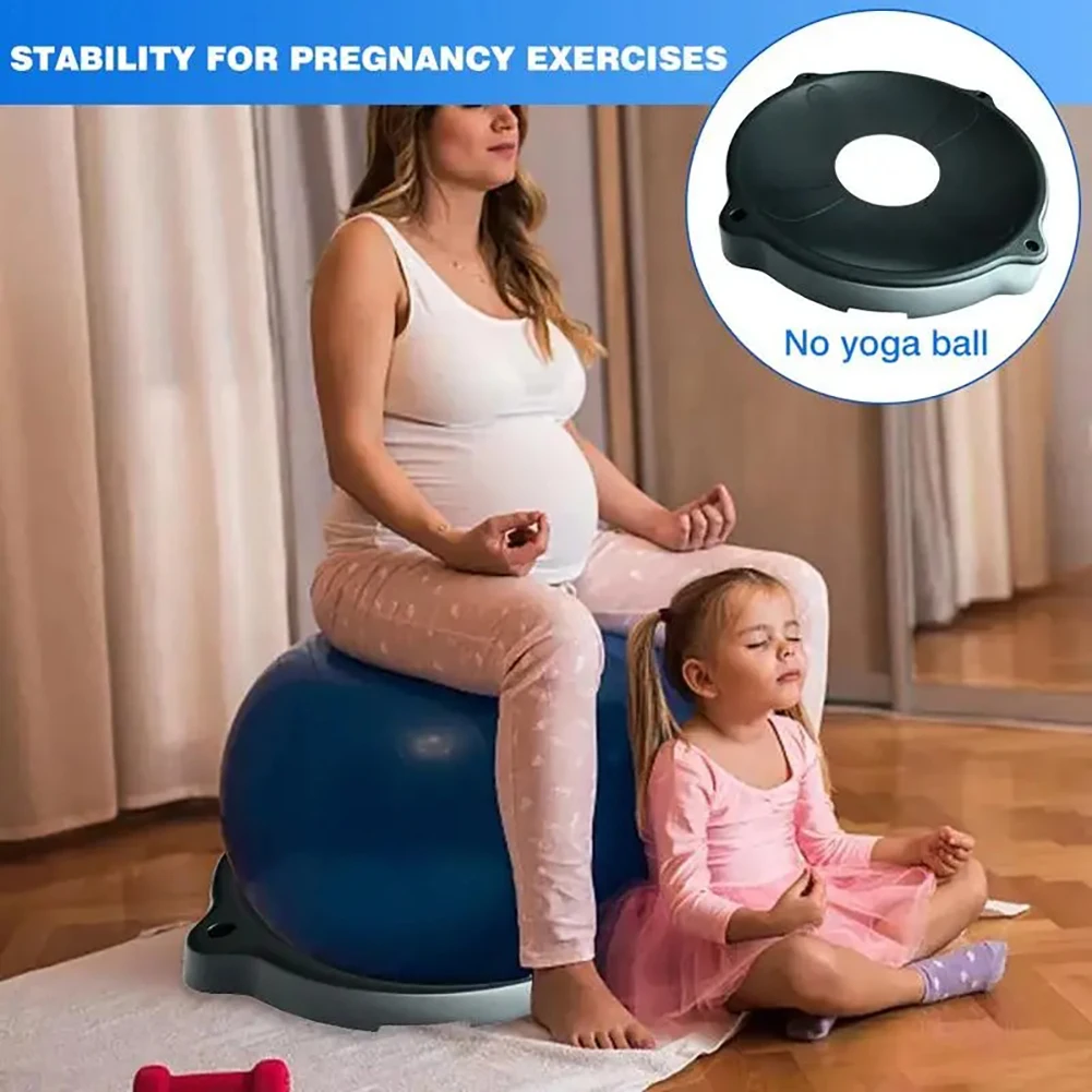 Balance Ball Stand For Workouts Birthing Exercises Yoga Pilates Exercise Ball Base Balance Ball Stand Nonslip Ball Chair