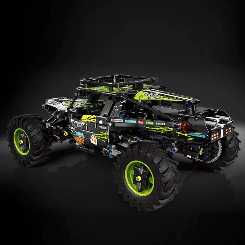 1890 pièces technique 4WD RC Buggy tout-terrain modèle de course blocs de construction ensembles véhicule d'escalade assemblage brique jouets garçons enfants cadeau