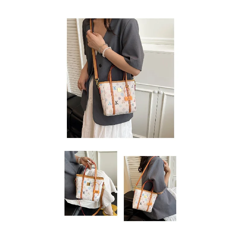 

Элегантная высококачественная кожаная сумка в винтажном дизайне большой вместимости для женщин, повседневное деловое и пригородное использование