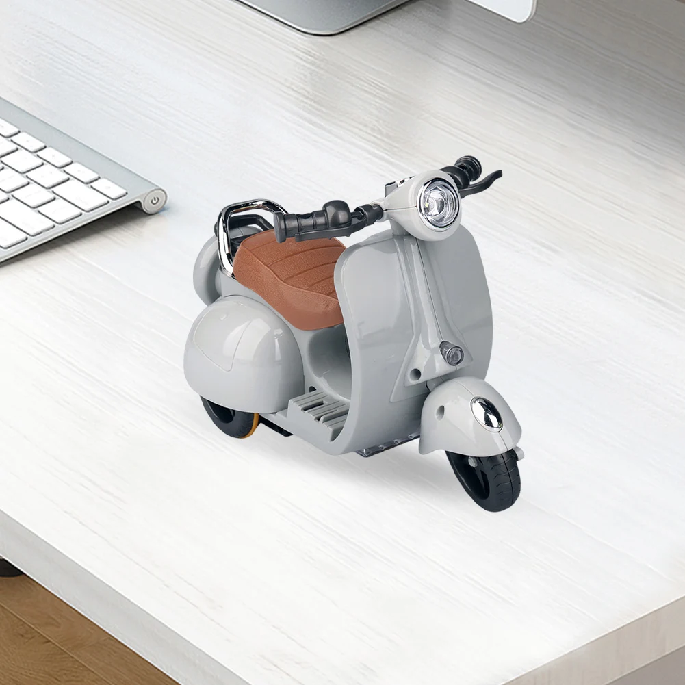 Colección de bicicletas eléctricas de simulación, colección de juguetes de motocicleta de simulación en miniatura giratoria de 360 grados, juguetes de motocicleta acrobática