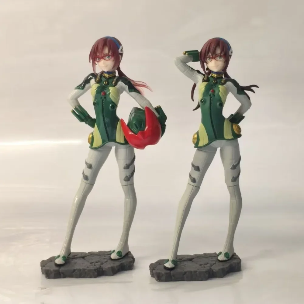 Bandai Gacha Capsule Blind Box NEON GENESIS EVANGELION EVA Makinami Mari Gashapon Anime Action Figures Model Doll Boy Toys Gifts