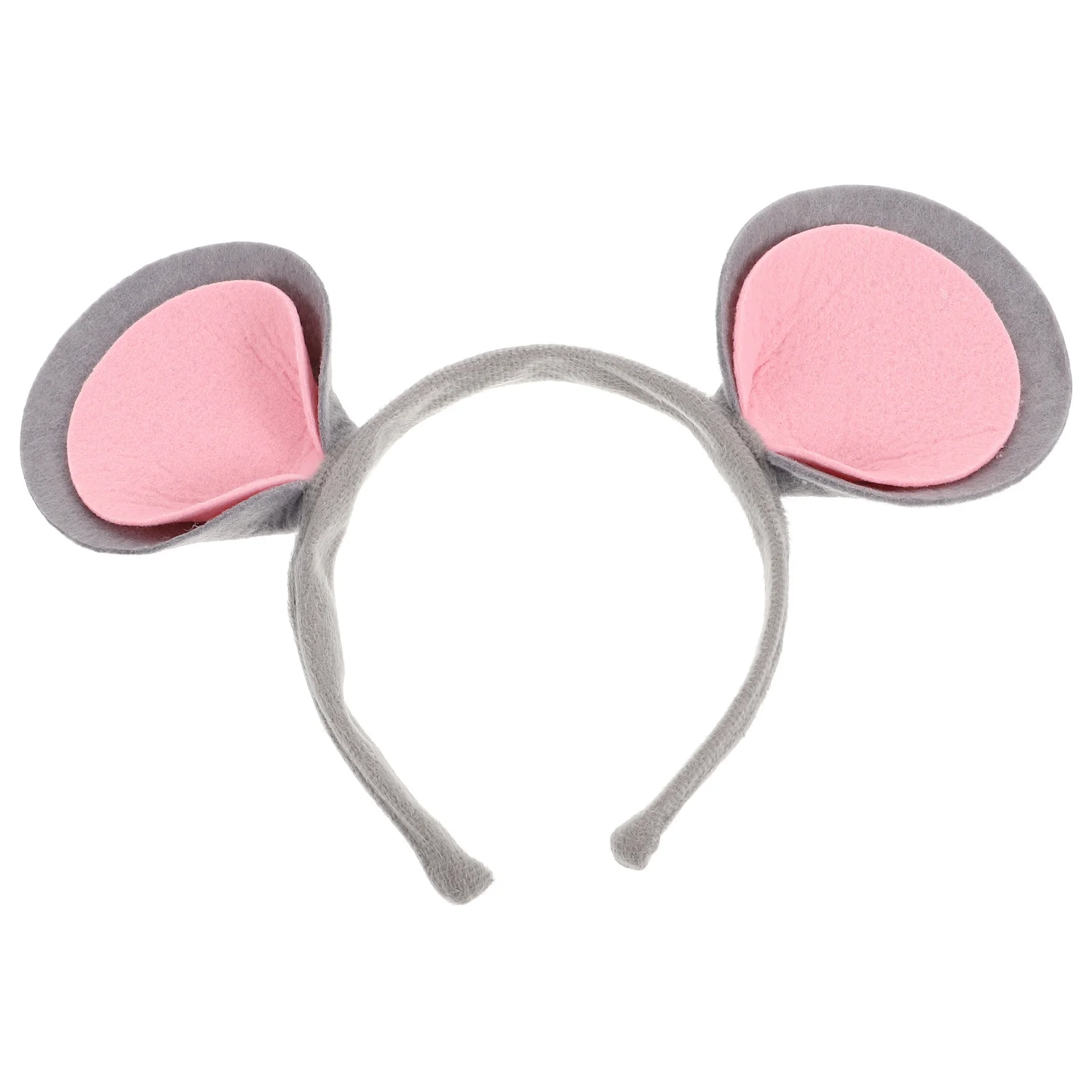 Cute Mouse Ears Headband Nonwoven Animal Ear Headband Halloween Party Costume Accessories Small Rat Ears Hair Hoop