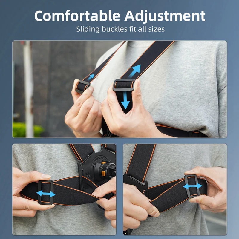 Нагрудное крепление для экшн-камеры Gopro Hero 12 11 9 8 7