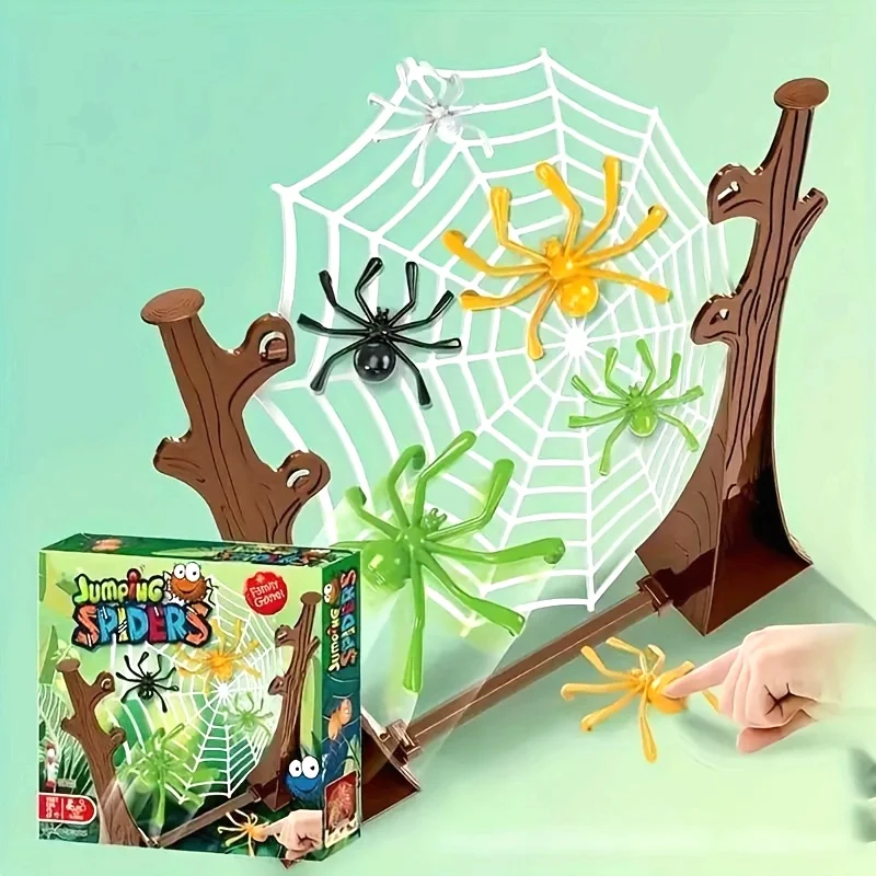 

Детская прыгающая игрушечная игра-паук — развлечение на кончиках пальцев для взаимодействия родителей и детей | Идеальный подарок на вечеринку