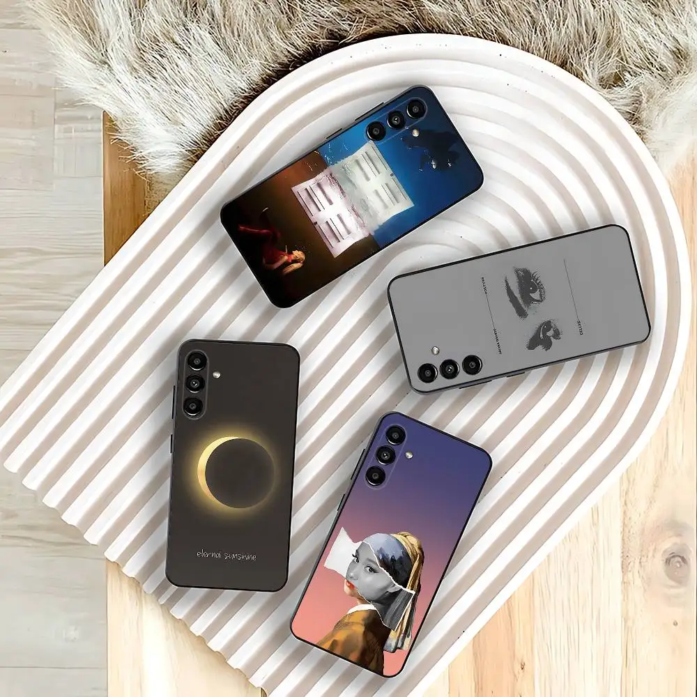 

Eternal Sunshine A-Arianas SINGER Phone Case For Samsung Galaxy A73,31,32,72,41,53,52,71,22,5G,Note,J7,8,9 Soft Black Cover