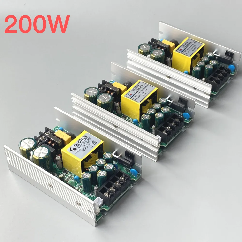 

Stage Fixture 200W Power Supply DC 36V 12V 24V Output Universal Power Source Switch Board For DMX LED Par Beam Moving Head Light