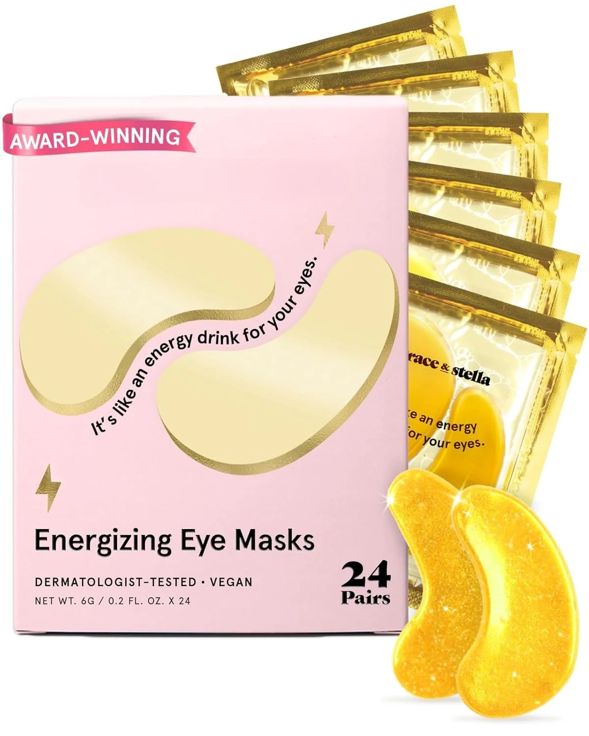 แผ่นมาส์กใต้ตา - ของใช้จำเป็นสำหรับการเดินทาง - ของขวัญวันเกิดสำหรับผู้หญิง - แผ่นเจลบำรุงรอบดวงตาสำหรับรอยคล้ำใต้ตา อาการบวม รอยย่น ใต้ตา