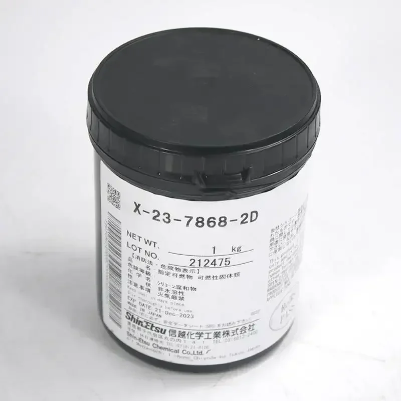 ShinEtsu X-23-7868-2D Thermal Conductive Silicone Grease Paste 1kg Pack X 23-7868 2D Japan Original Product