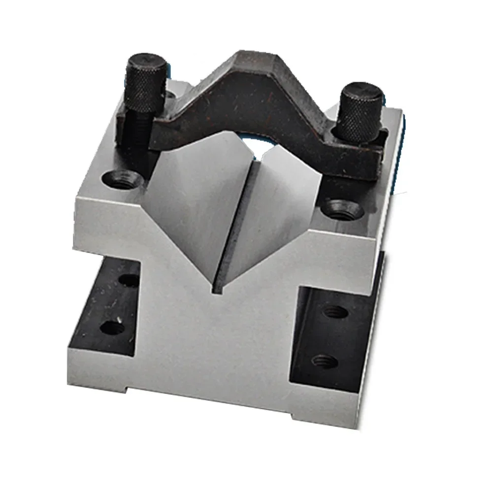 Useful HighQuality Practical V-shaped Block Clamp 35x35x30mm Pairs Precision Testing Tool With Clamp 2pcs 90 °