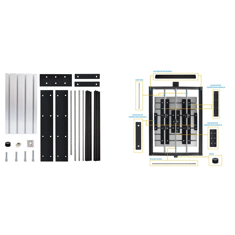 New CNC Extension Kit Upgrade Kit 3018 To 3040 Compatible With CNC Engraving Milling Machine