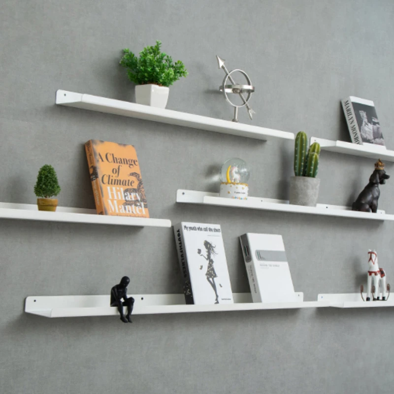 Metal Magazine Rack Plastic Shelf Bookshelf Books Book Shelves Display Stand Furniture Bookcase Storage Large Desk Wood Porte