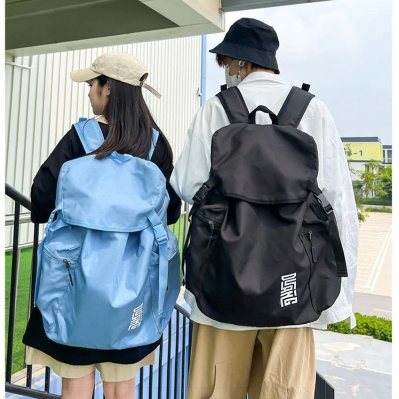 Bolsa de viagem feminina leve montanhismo moda saco escolar mochila de viagem grande capacidade ao ar livre à prova dwaterproof água