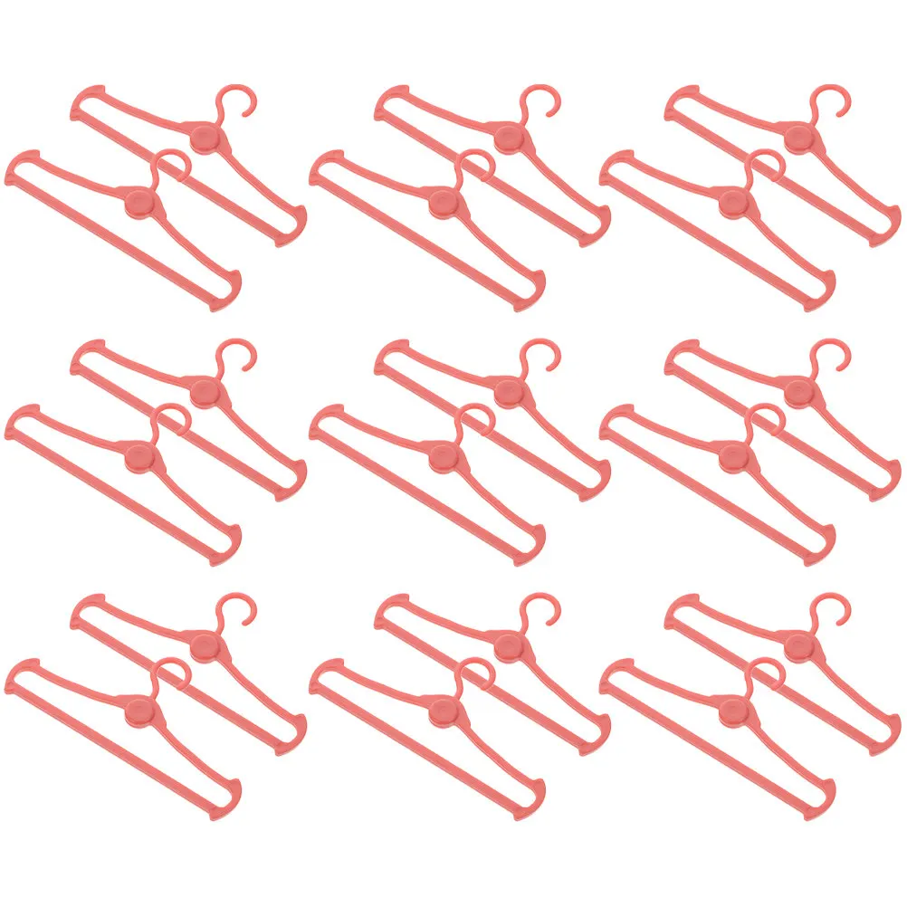 

60Pcs Mini Small Clothes Hangers Mini House Supplies Compact Hanging Organizer Small Coat Storage Rack Exquisite Hangers