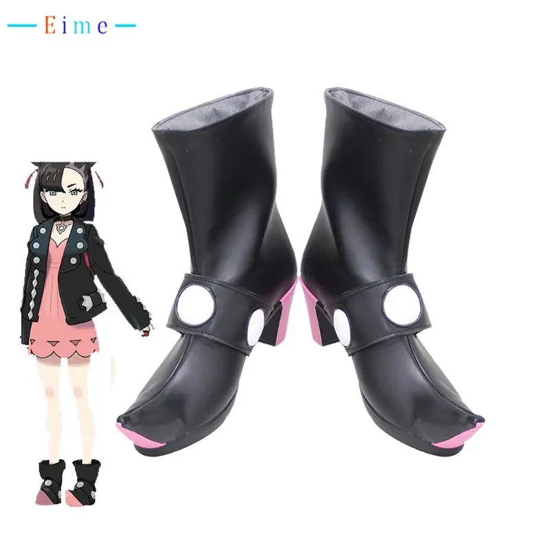 

Обувь для косплея Марни из искусственной кожи, Аниме Реквизит для косплея, аксессуары для Хэллоуина, на заказ