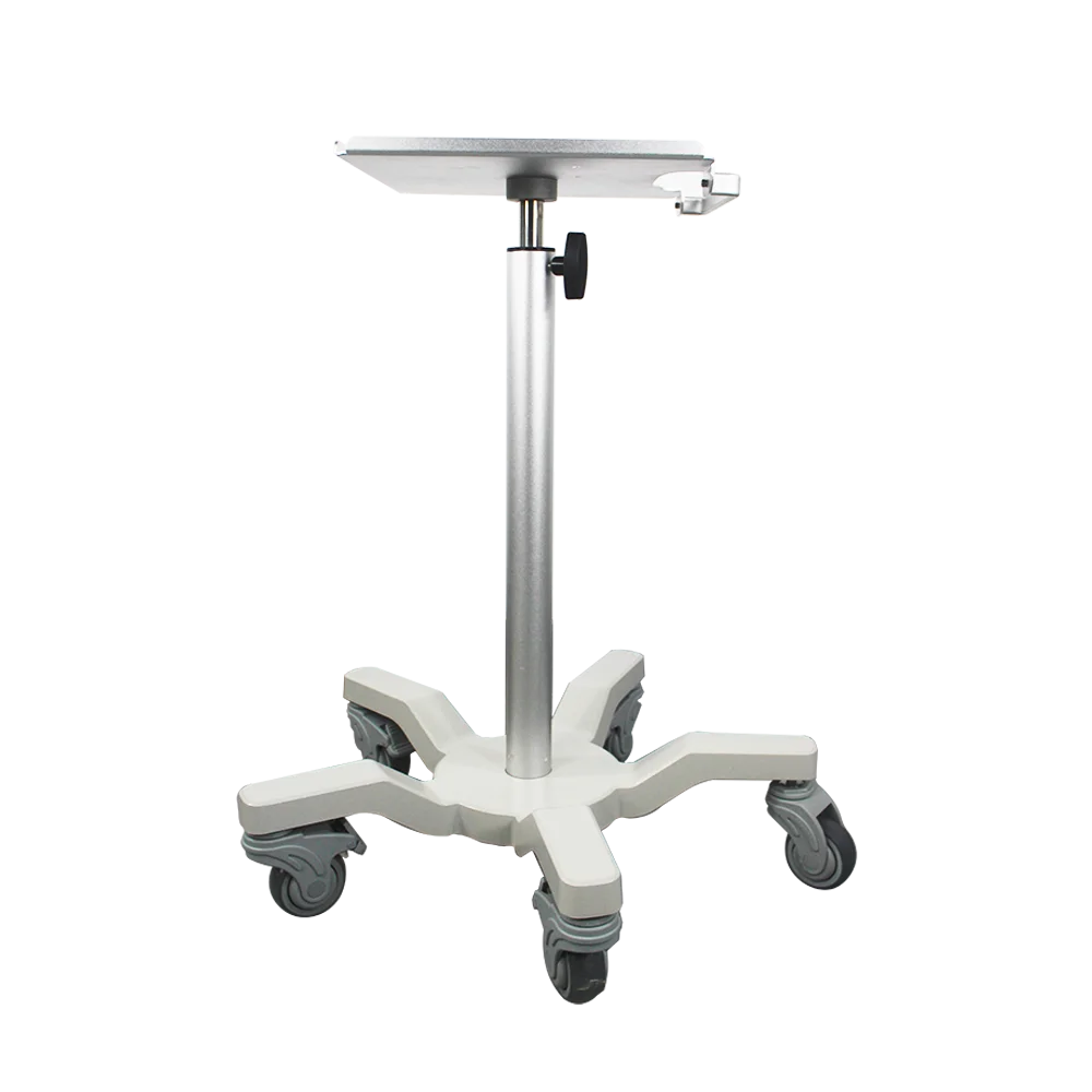 Good Quality Height Adjustable Mobile Trolley Hospital Equipment Tray Medical Cart