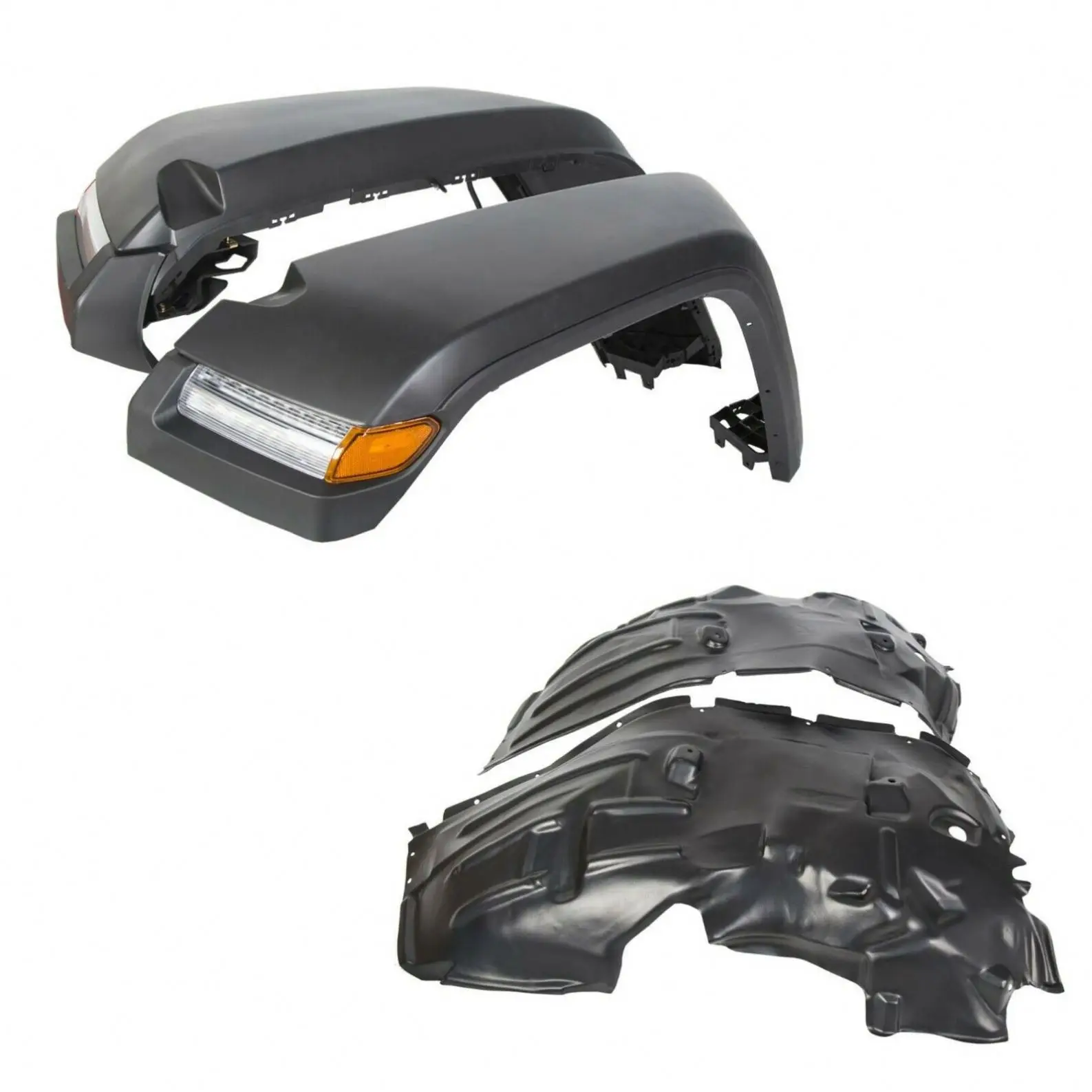 

Gobison OEM высокие крылья с подсветкой для Jeep Wrangler 18+ JL Car Offroad 4x4 автоаксессуары