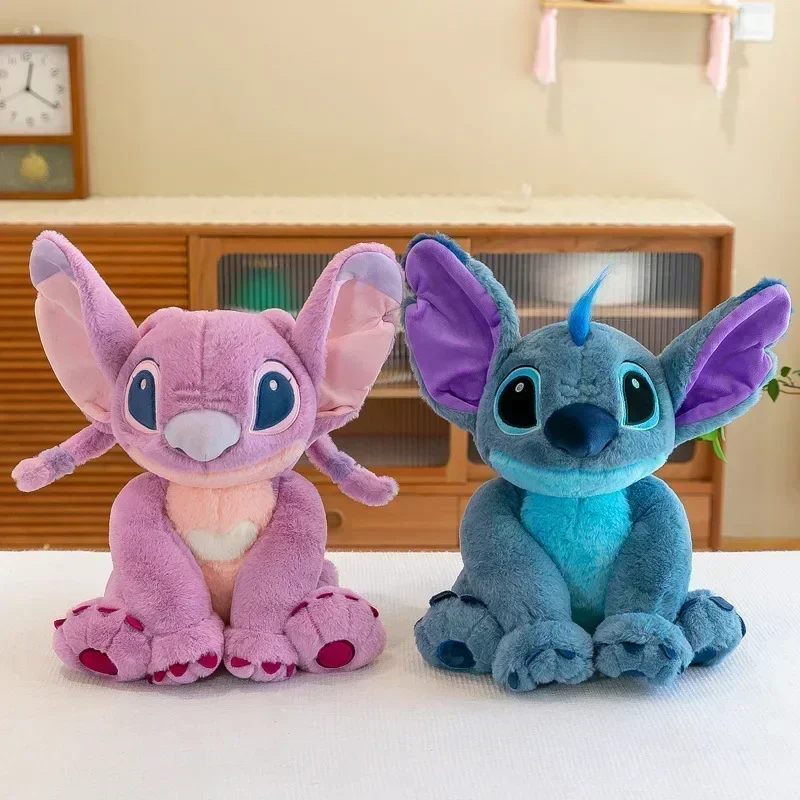 

Disney Stitch Angel плюшевая игрушка Kawaii Lilo & Stitch мультяшная мягкая кукла подушка для снятия стресса удобная игрушка детский подарок на Рождество и день рождения